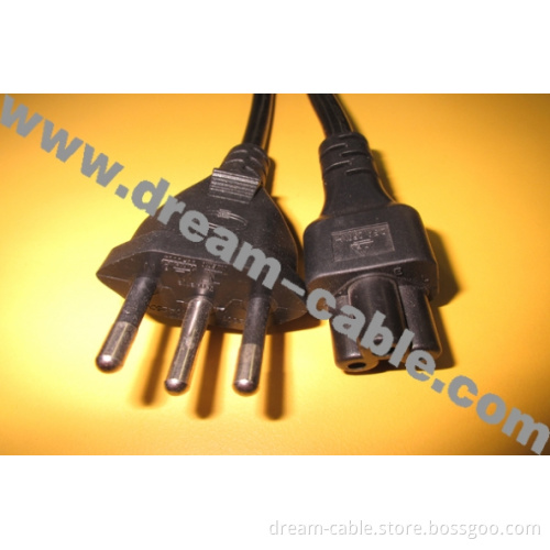 Inmetro Approval Brazilian Power Cord